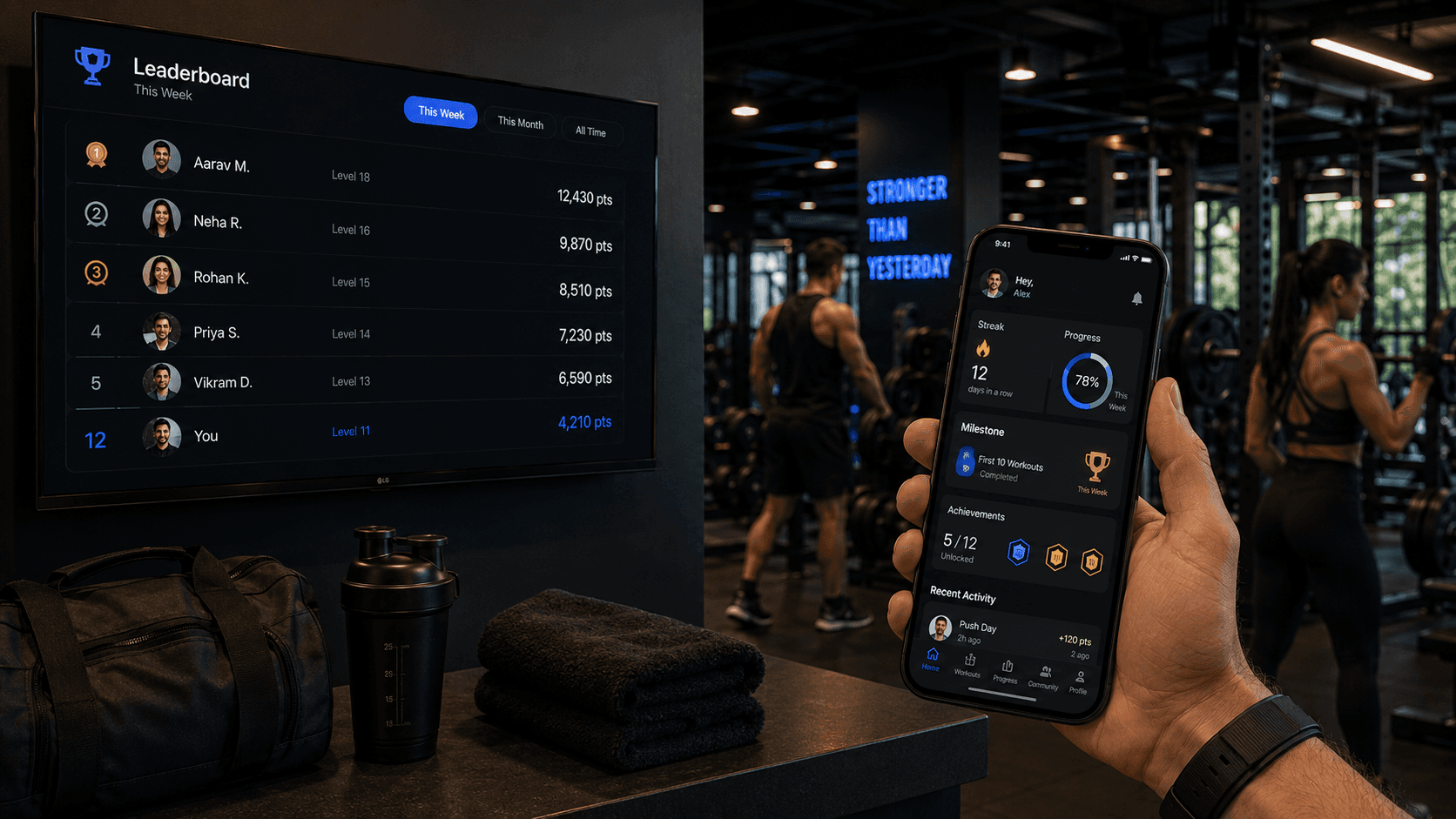 Gamification in Fitness: How Leaderboards and Progress Loops Keep Members Engaged